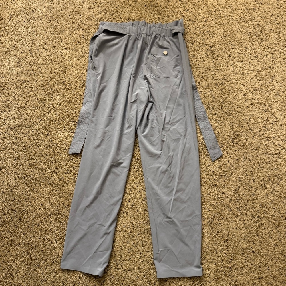 Athleta Skyline Pant II Tie Waist Light Blue LightWeight Size 2 - Picture 10 of 11